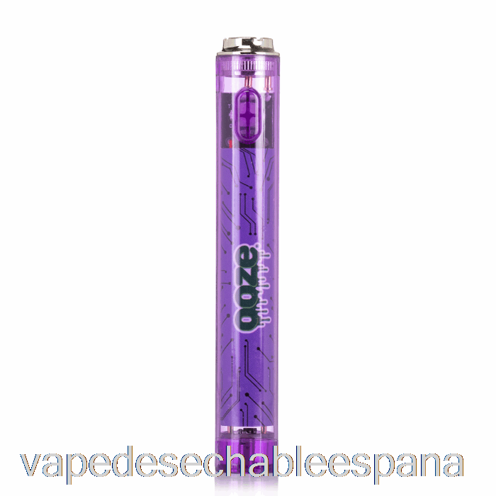 Vape Desechable España Ooze Slim 400mah Clear 510 Vape Batería Ultra Violeta